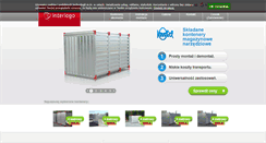 Desktop Screenshot of kontenerymagazynowe.pl